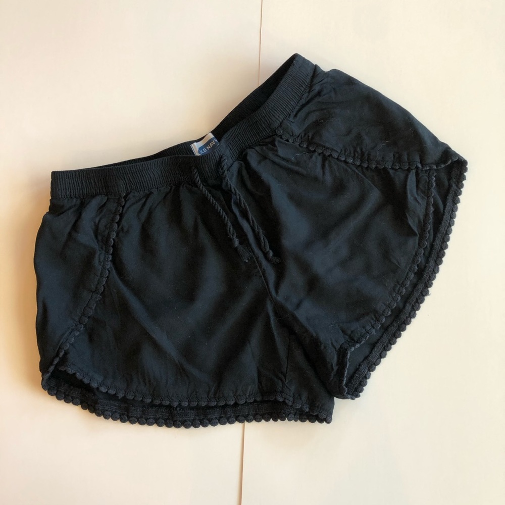 Old Navy Black Light Weight Summer Shorts